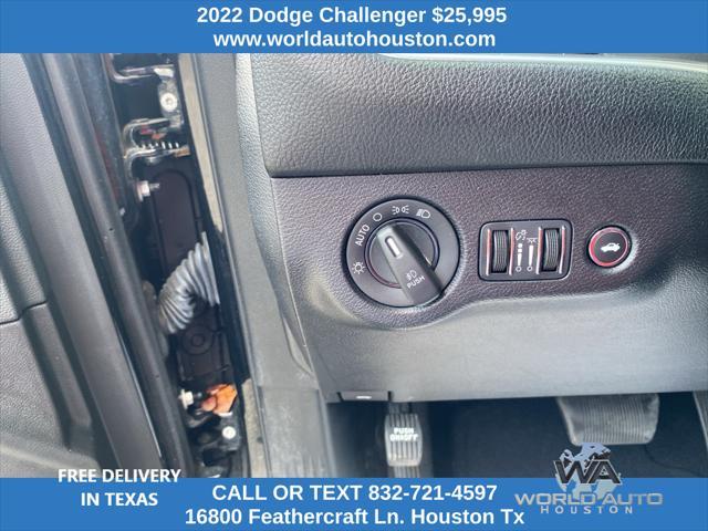 used 2022 Dodge Challenger car, priced at $25,995