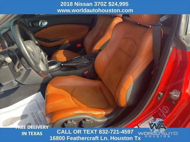 used 2018 Nissan 370Z car, priced at $24,995