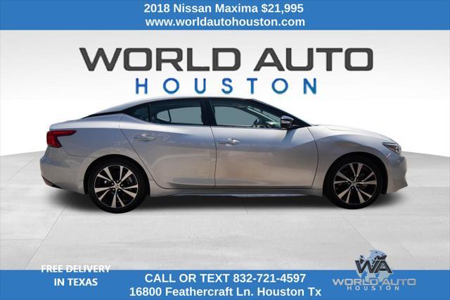 used 2018 Nissan Maxima car, priced at $21,995