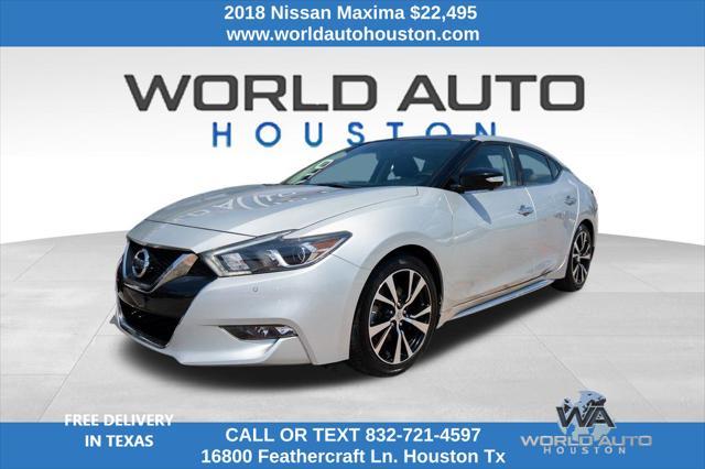 used 2018 Nissan Maxima car, priced at $22,495