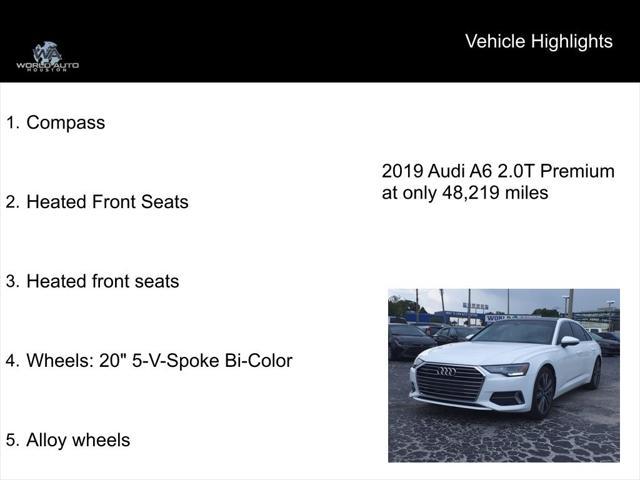 used 2019 Audi A6 car, priced at $24,949