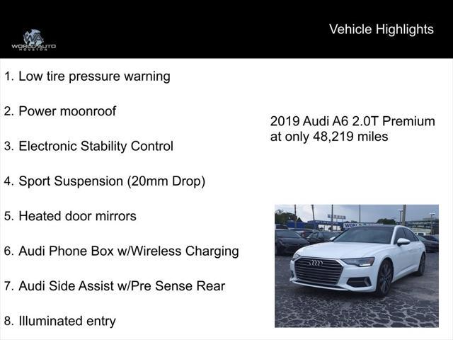 used 2019 Audi A6 car, priced at $24,949