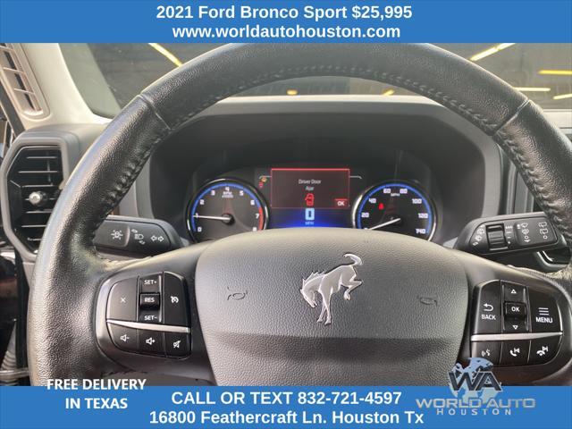 used 2021 Ford Bronco Sport car, priced at $25,995