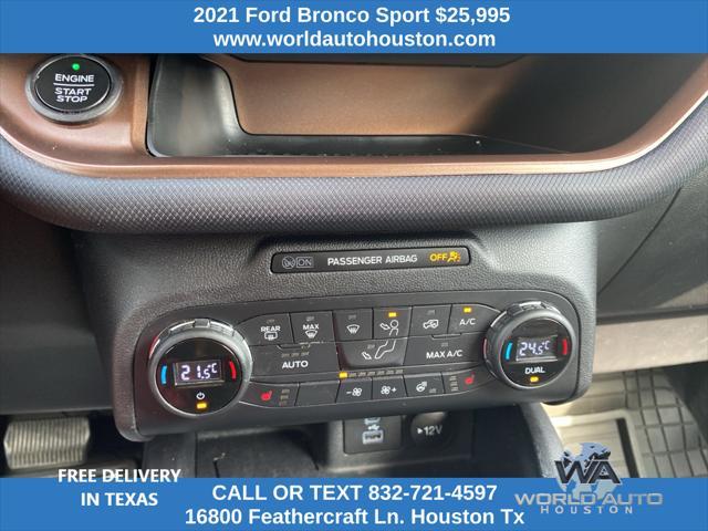 used 2021 Ford Bronco Sport car, priced at $25,995