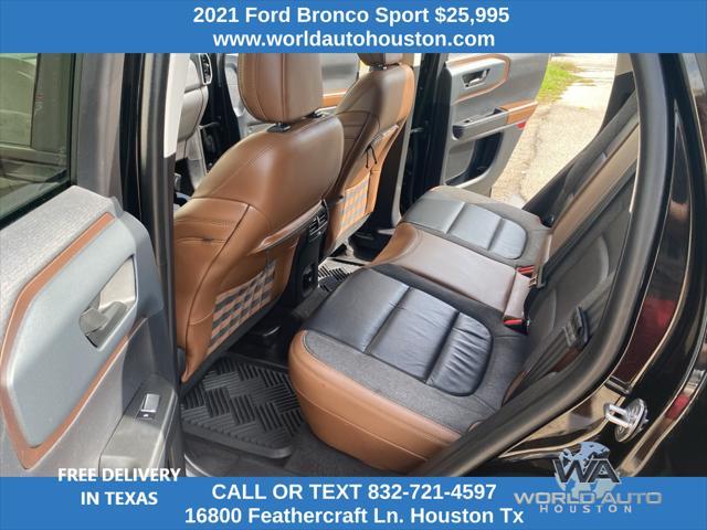 used 2021 Ford Bronco Sport car, priced at $25,995