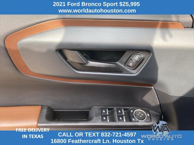 used 2021 Ford Bronco Sport car, priced at $25,995