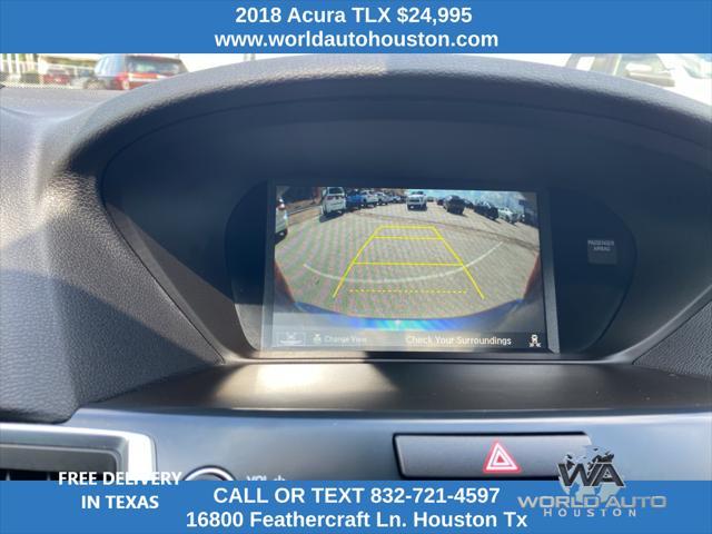 used 2018 Acura TLX car, priced at $24,995