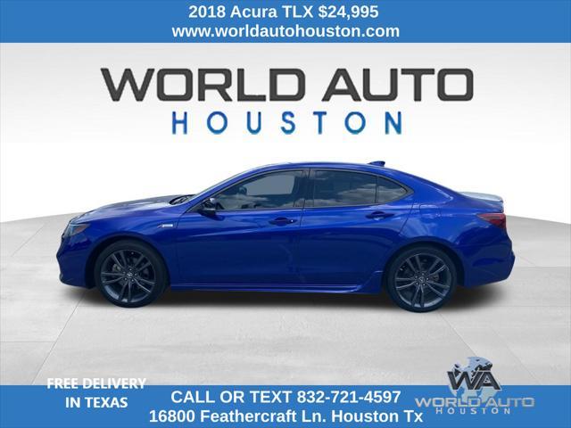 used 2018 Acura TLX car, priced at $24,995