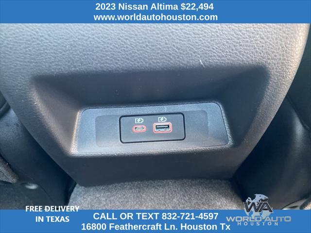 used 2023 Nissan Altima car, priced at $22,494