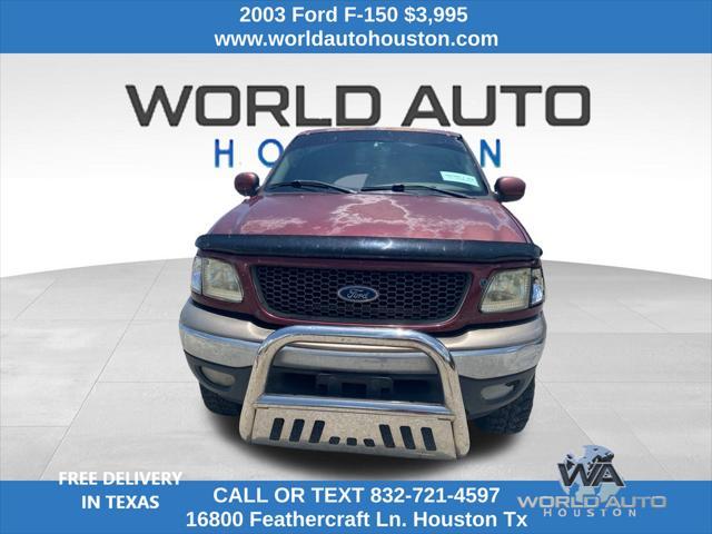 used 2003 Ford F-150 car, priced at $3,995