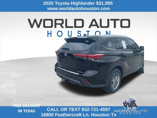 used 2020 Toyota Highlander car, priced at $31,995