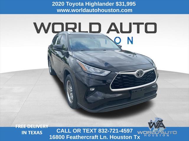 used 2020 Toyota Highlander car, priced at $31,995