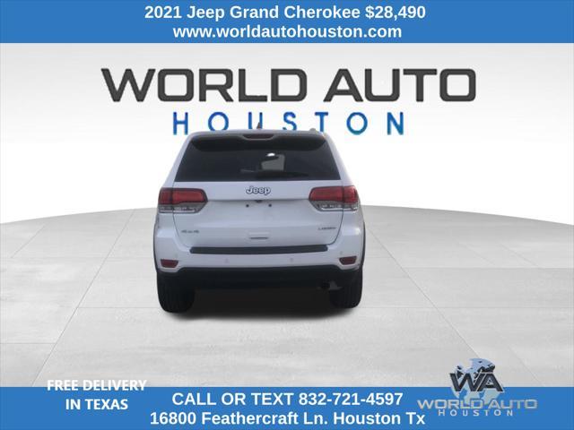 used 2021 Jeep Grand Cherokee car, priced at $28,490