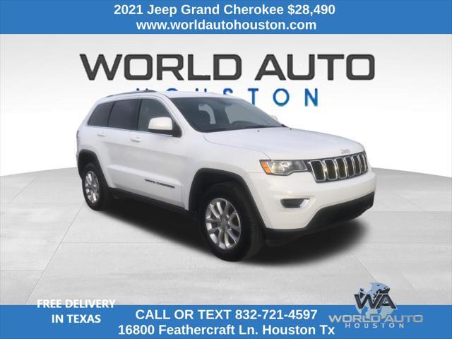 used 2021 Jeep Grand Cherokee car, priced at $28,490