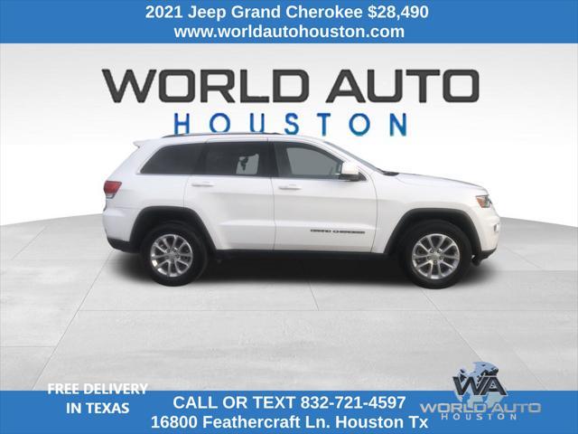 used 2021 Jeep Grand Cherokee car, priced at $28,490