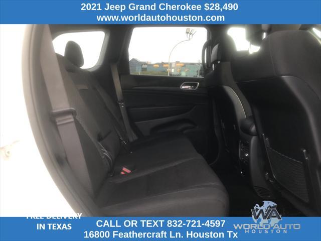 used 2021 Jeep Grand Cherokee car, priced at $28,490