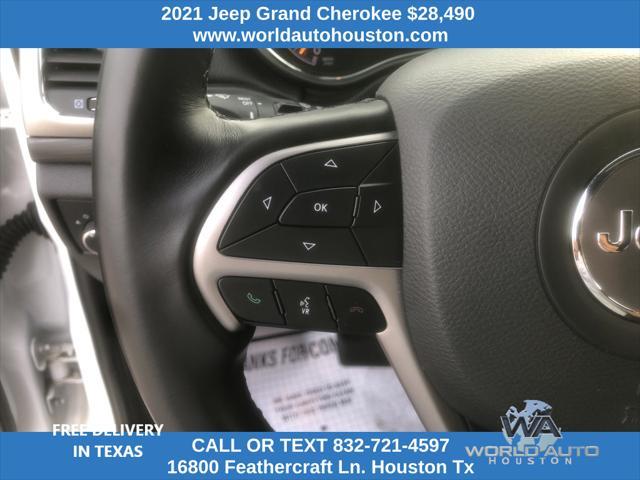 used 2021 Jeep Grand Cherokee car, priced at $28,490