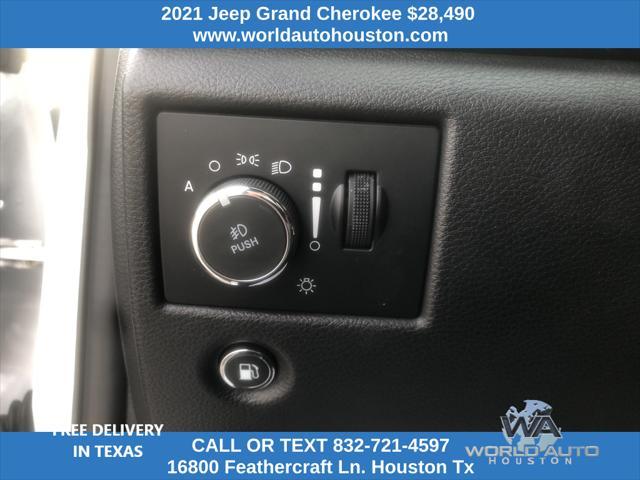 used 2021 Jeep Grand Cherokee car, priced at $28,490