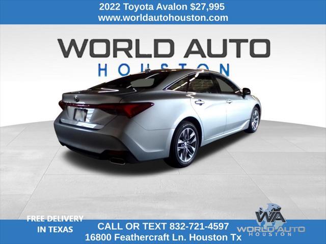 used 2022 Toyota Avalon car, priced at $27,995