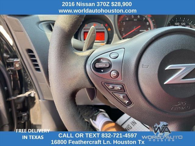 used 2016 Nissan 370Z car, priced at $28,900