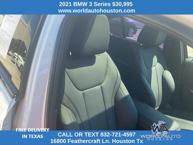 used 2021 BMW 330 car, priced at $30,995