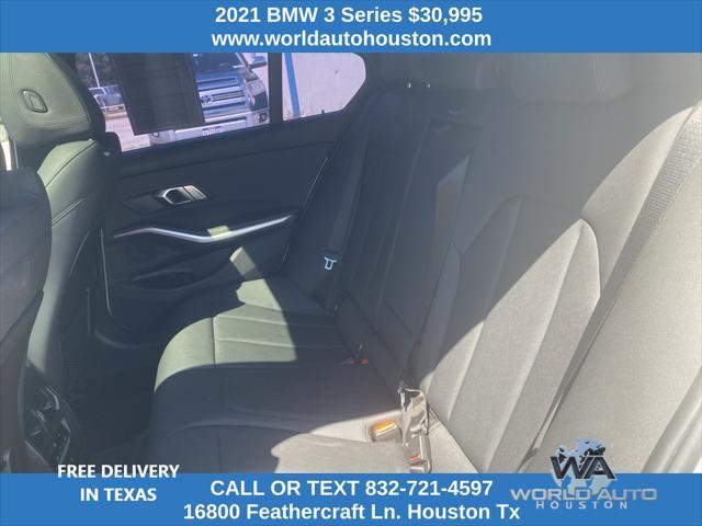 used 2021 BMW 330 car, priced at $30,995