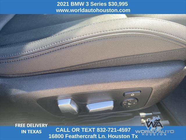 used 2021 BMW 330 car, priced at $30,995