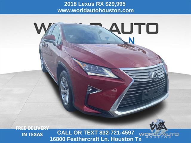 used 2018 Lexus RX 350 car, priced at $29,995