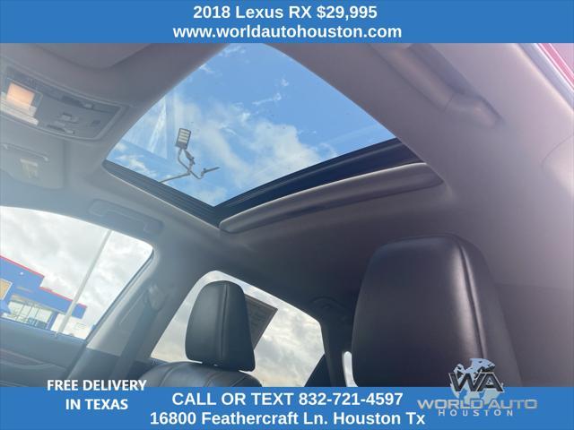 used 2018 Lexus RX 350 car, priced at $29,995