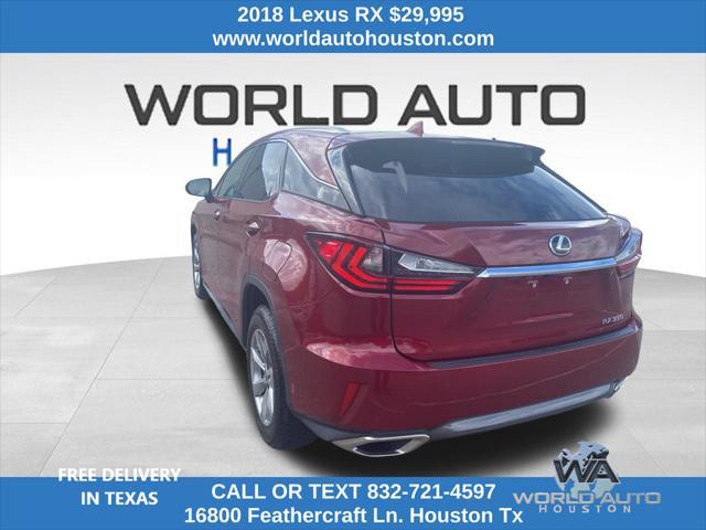 used 2018 Lexus RX 350 car, priced at $29,995