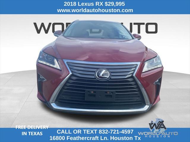 used 2018 Lexus RX 350 car, priced at $29,995