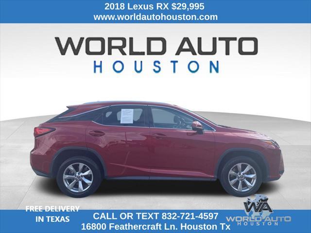 used 2018 Lexus RX 350 car, priced at $29,995