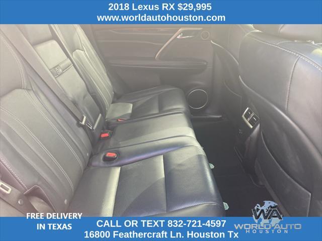 used 2018 Lexus RX 350 car, priced at $29,995