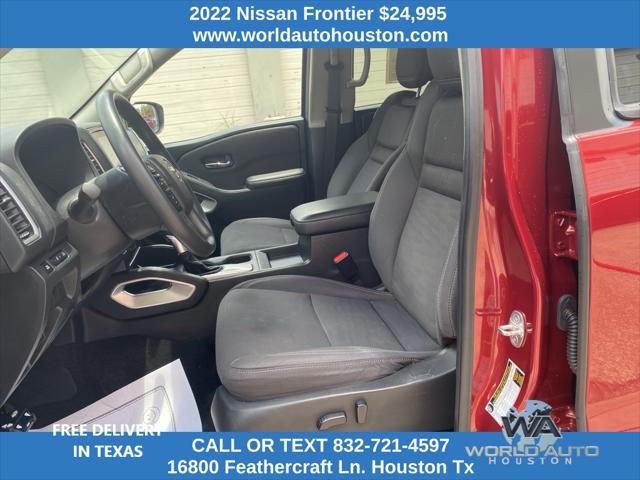 used 2022 Nissan Frontier car, priced at $24,995