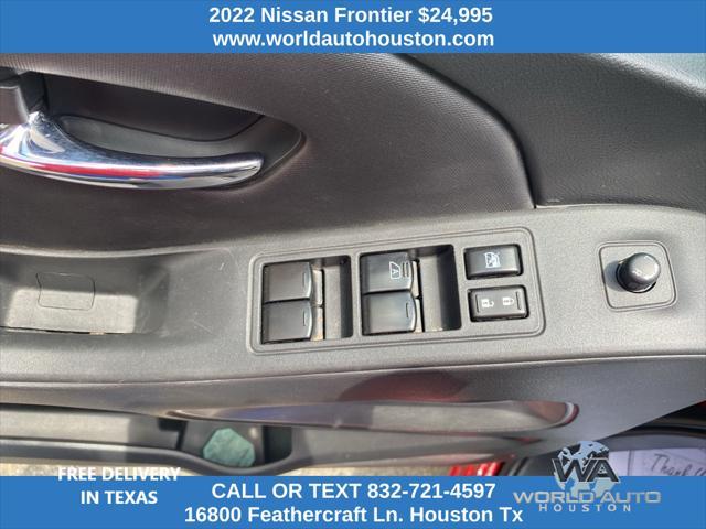 used 2022 Nissan Frontier car, priced at $24,995