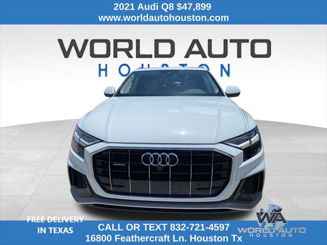 used 2021 Audi Q8 car, priced at $47,899