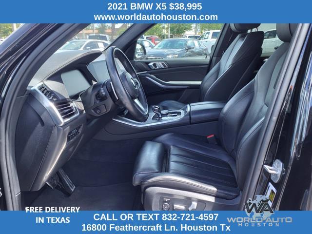 used 2021 BMW X5 car, priced at $38,995