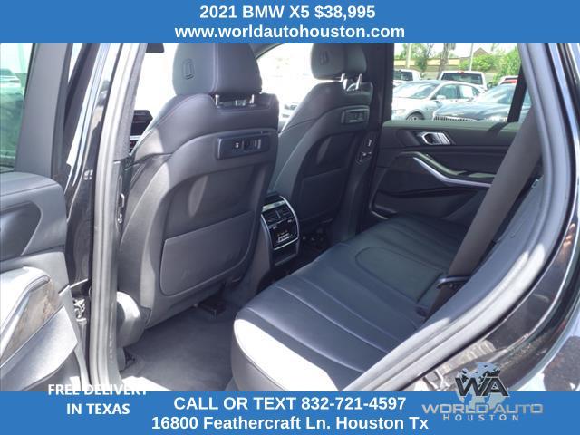 used 2021 BMW X5 car, priced at $38,995