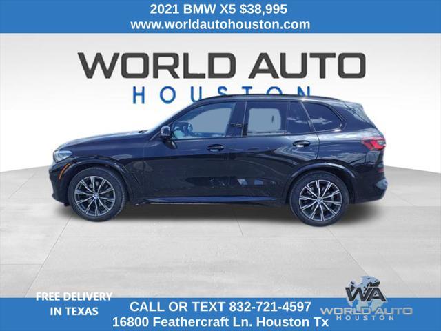 used 2021 BMW X5 car, priced at $38,995