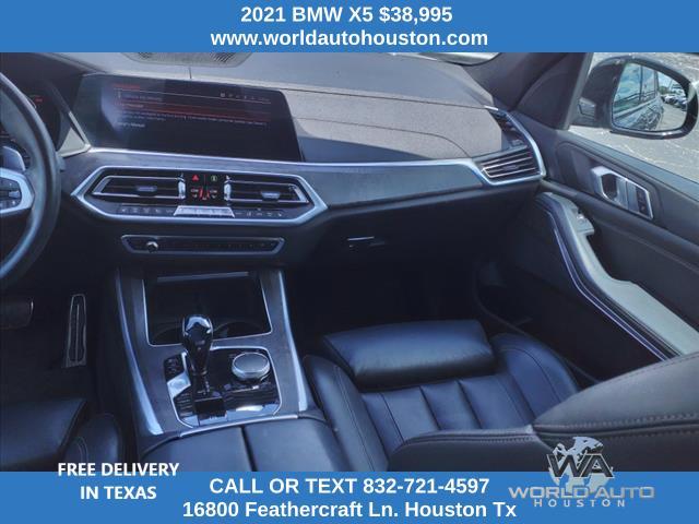 used 2021 BMW X5 car, priced at $38,995