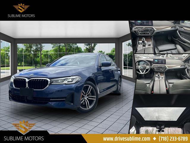 used 2021 BMW 530 car, priced at $23,800