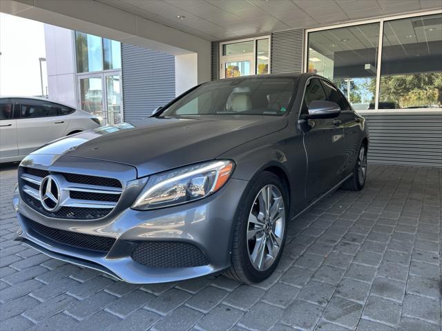 used 2018 Mercedes-Benz C-Class car, priced at $17,819