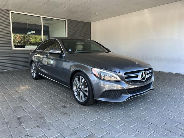 used 2018 Mercedes-Benz C-Class car, priced at $17,819