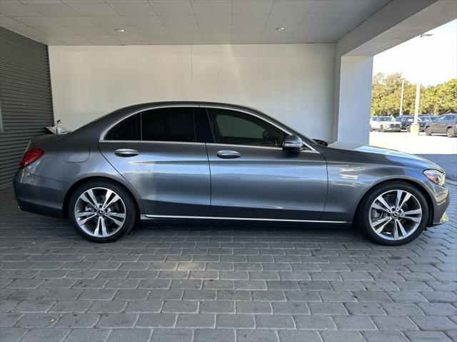 used 2018 Mercedes-Benz C-Class car, priced at $17,819