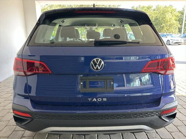 new 2024 Volkswagen Taos car, priced at $23,187