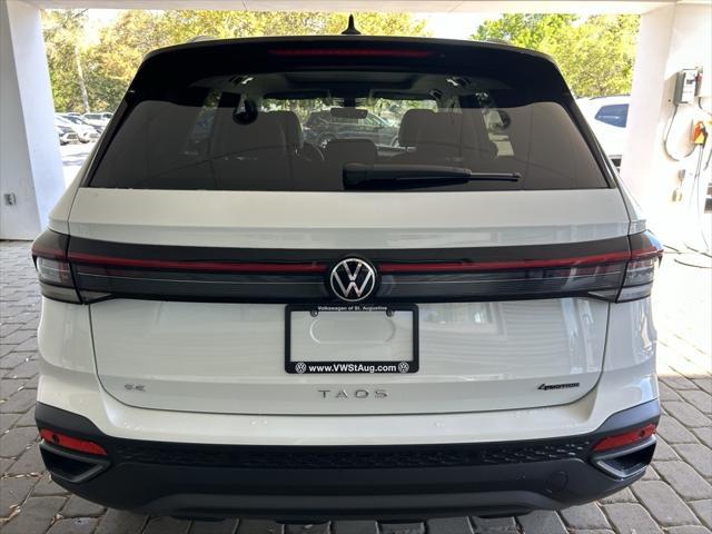 new 2025 Volkswagen Taos car, priced at $33,238