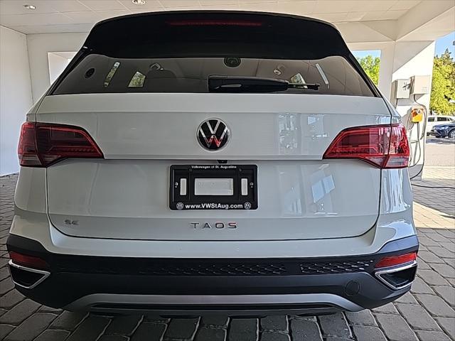 new 2024 Volkswagen Taos car, priced at $29,490