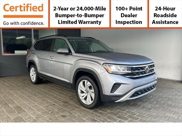 used 2022 Volkswagen Atlas car, priced at $26,792