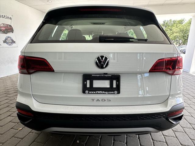 new 2024 Volkswagen Taos car, priced at $23,702