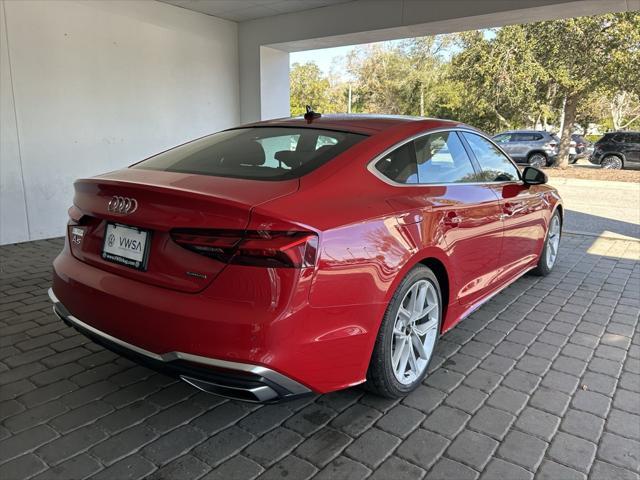 used 2024 Audi A5 Sportback car, priced at $37,158